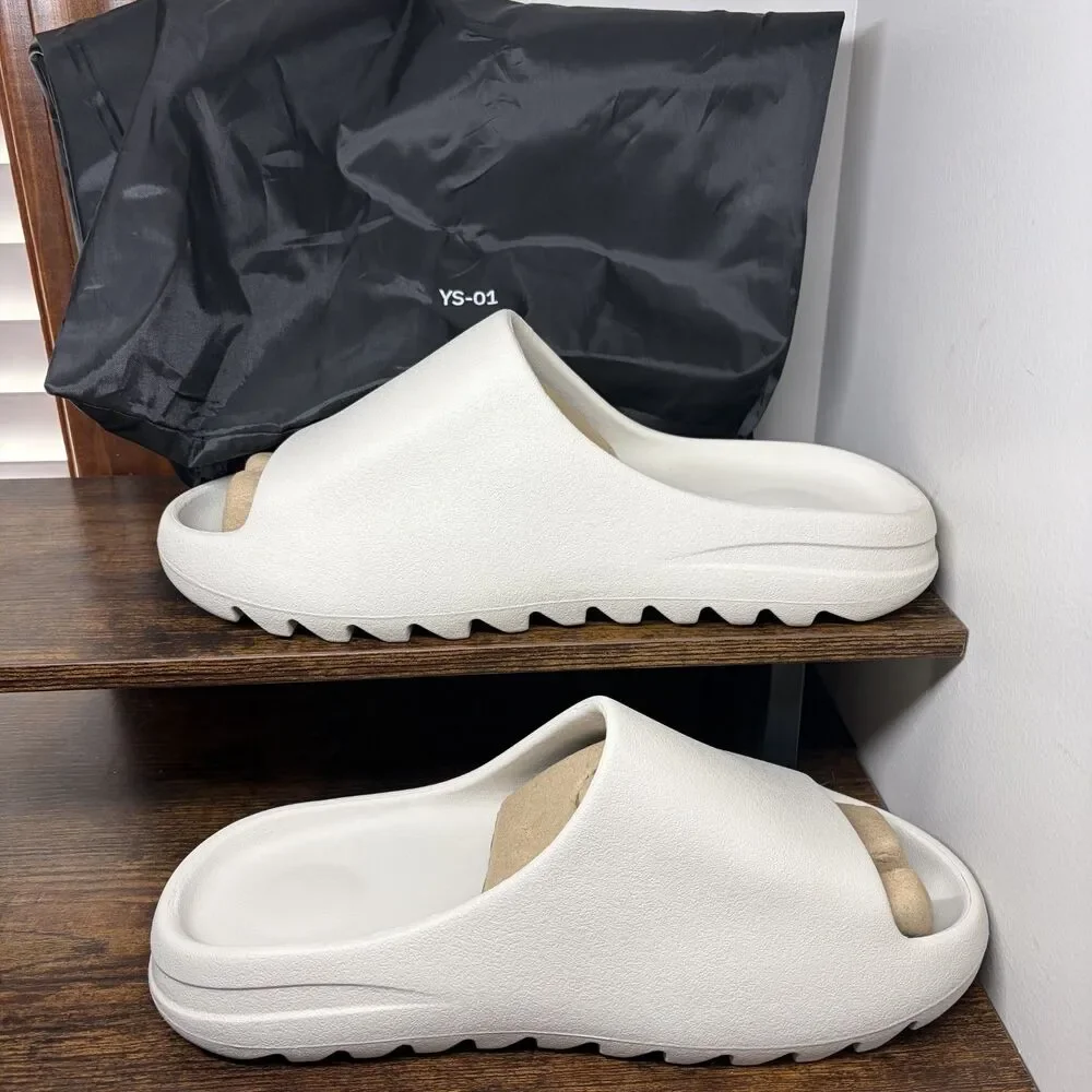 Size 12 - Men's YZY Yeezy YS-01 Cream Foam Slides Sandals